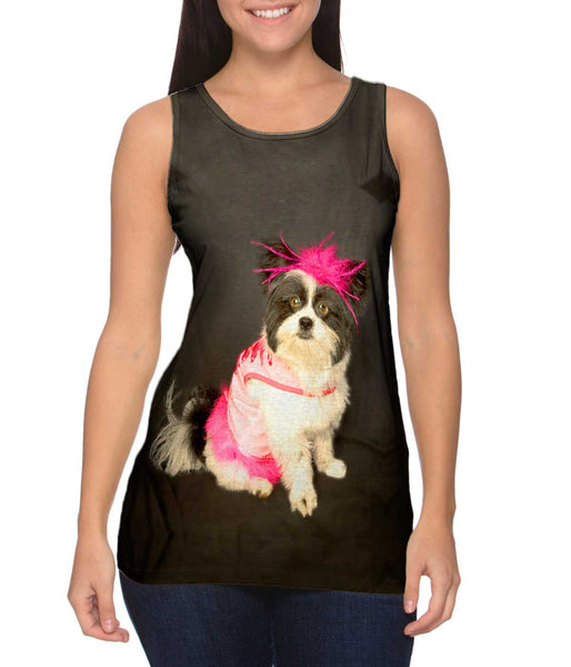 Ballet Doggy&nbsp;Womens Tank Top