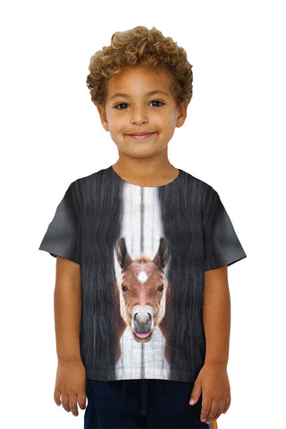 Kids Worried Horse