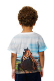 Kids Eager Horse