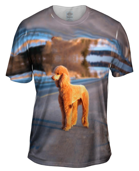Dusty Poodle Mens T-Shirt