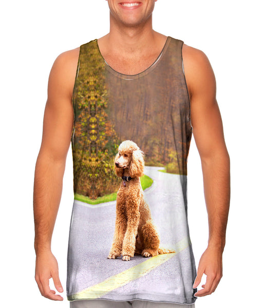 Poodle Going North&nbsp;Mens Tank Top