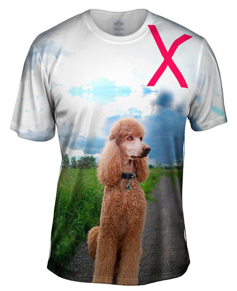 Aspiring Poodle Outdoors Mens T-Shirt