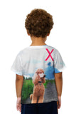 Kids Aspiring Poodle Outdoors