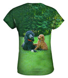 Poodles Enjoy Scenery
