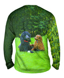 Poodles Enjoy Scenery