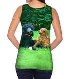 Poodles Enjoy Scenery