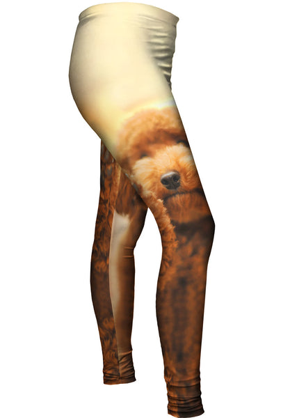 Poodle High Five&nbsp;Womens Leggings