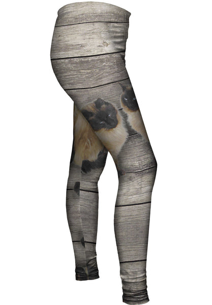 Vintage Siamese Cats&nbsp;Womens Leggings
