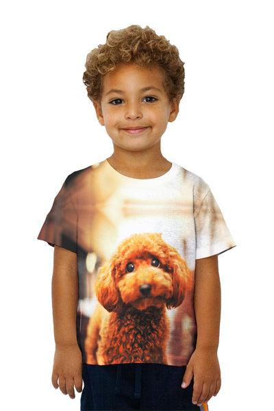 Kids Toy Poodle Droopy Eyes&nbsp;Kids T-Shirt