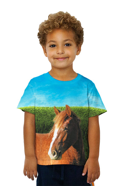 Kids Boundless Brown Horse&nbsp;Kids T-Shirt