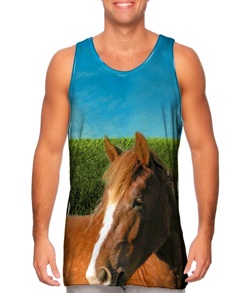 Boundless Brown Horse&nbsp;Mens Tank Top