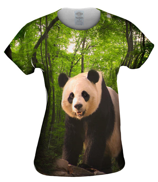 Mama Panda Forest Womens Top