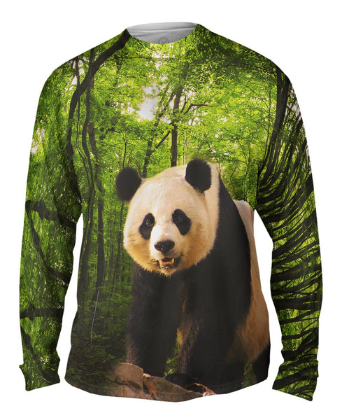 Mama Panda Forest&nbsp;Mens Long Sleeve