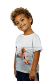 Kids Beach Poodle Sunset