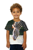 Kids Sipping Zebra