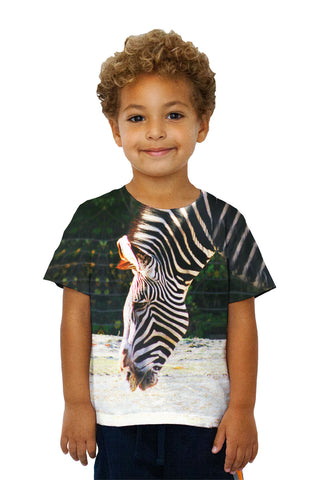 Kids Sipping Zebra
