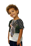 Kids Sipping Zebra