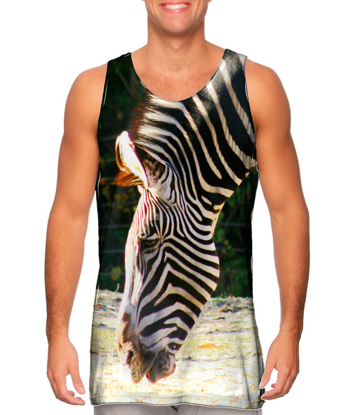 Sipping Zebra&nbsp;Mens Tank Top
