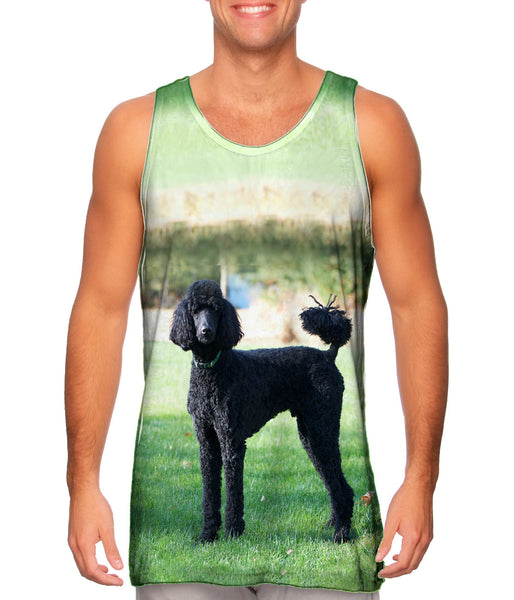 Fearless Black Poodle&nbsp;Mens Tank Top