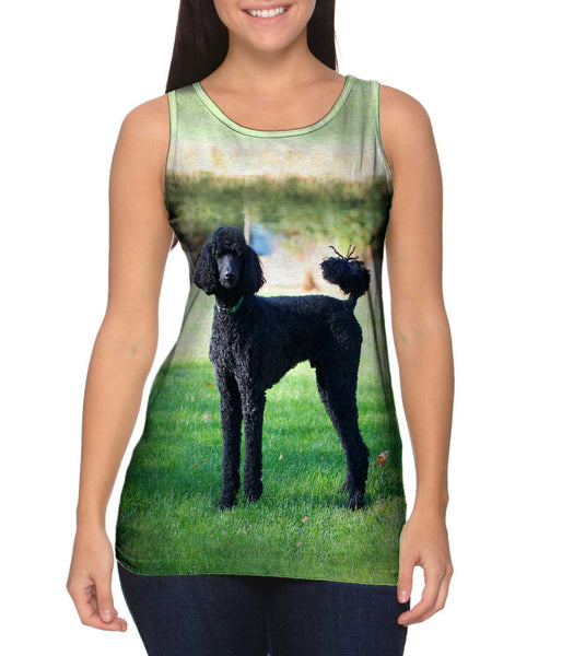 Fearless Black Poodle&nbsp;Womens Tank Top