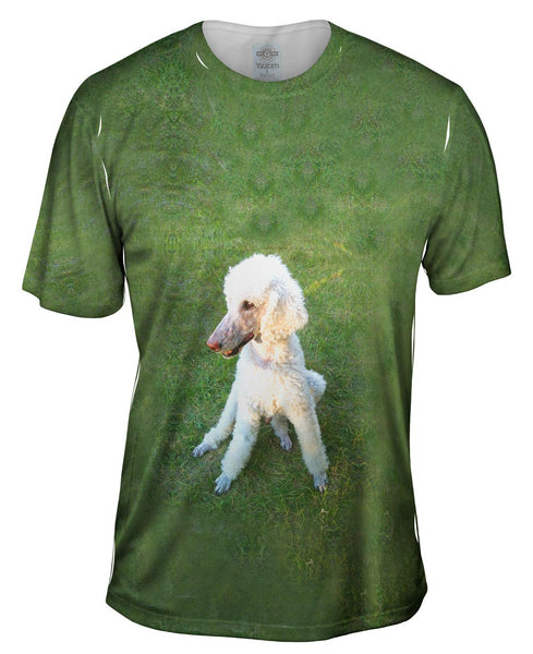 Poodle Tripod Mens T-Shirt