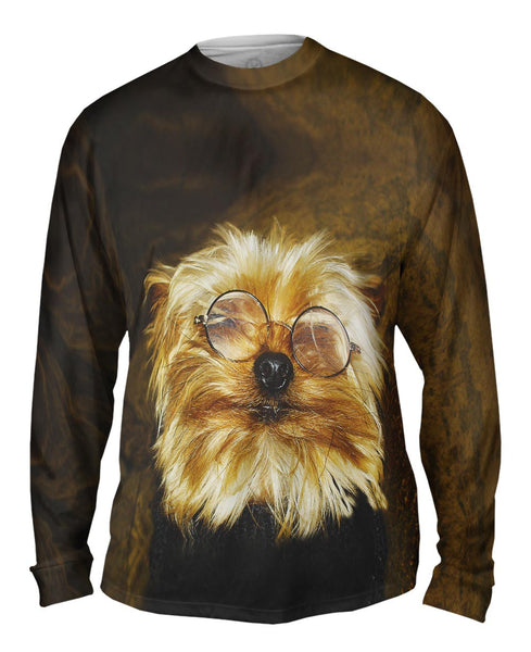 Professor Yorkie Mens Long Sleeve
