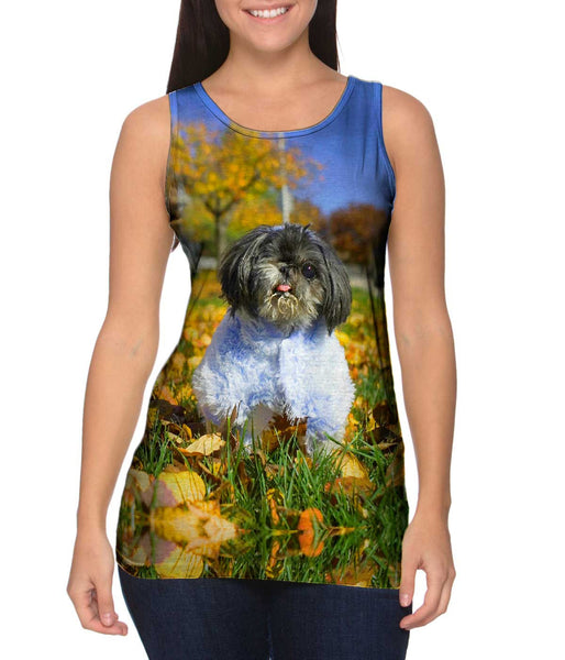 Winking Shih Tzu&nbsp;Womens Tank Top