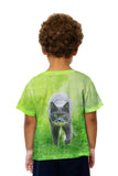 Kids Ferocious Grey Cat