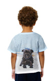Kids Quirky Schnauzer Poolside