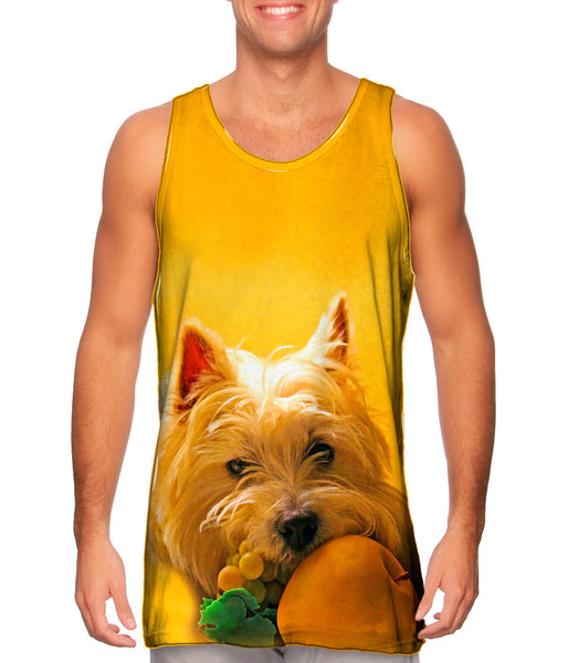 Fruitful White Terrier&nbsp;Mens Tank Top