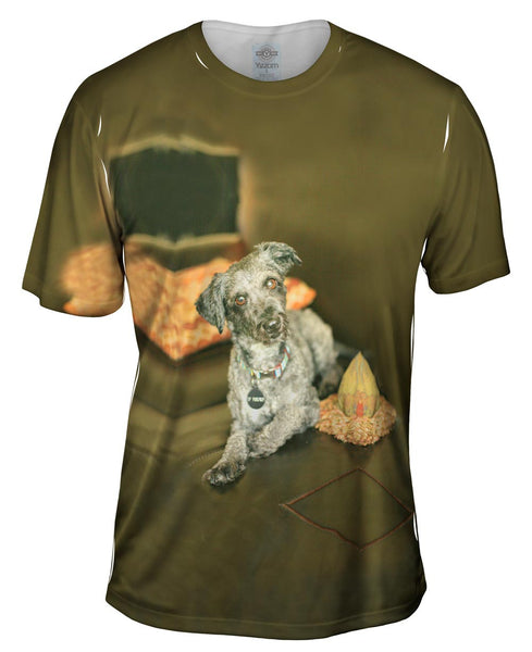 Shaggy Schnauzer Mens T-Shirt