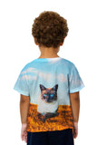 Kids Blue Eyed Cat For President