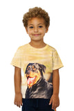 Kids Rottweiler Smiling