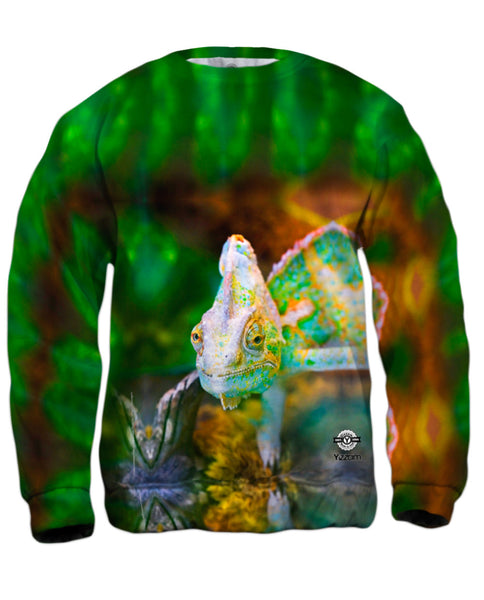 Quiet Garden Chameleon&nbsp;Mens Sweatshirt
