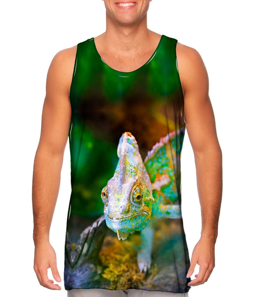Quiet Garden Chameleon&nbsp;Mens Tank Top
