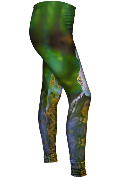 Quiet Garden Chameleon&nbsp;Womens Leggings