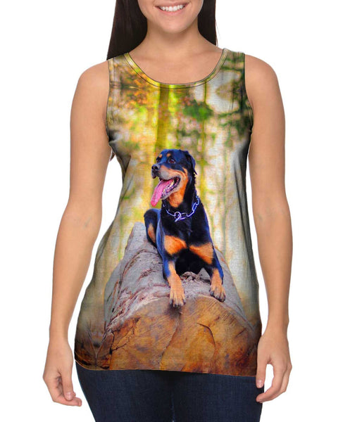 Lumberjack Rottweiler&nbsp;Womens Tank Top