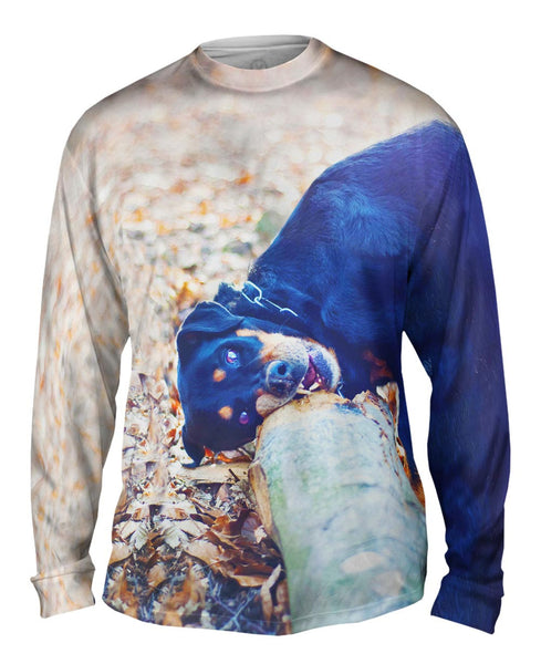 Rottweiler New Chew Toy&nbsp;Mens Long Sleeve