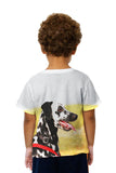 Kids Fearless Dalmation In Field