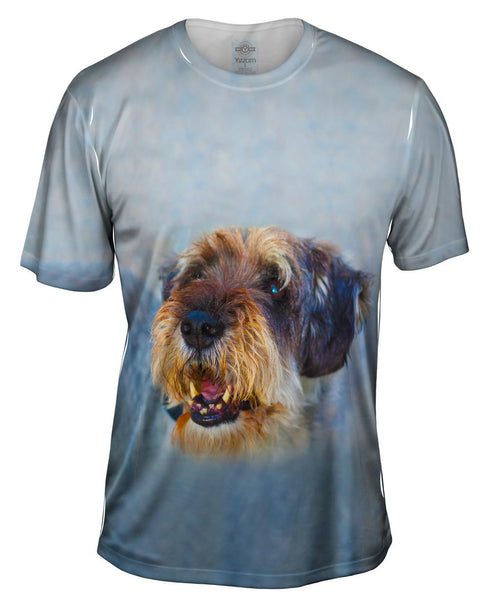 Scruffy Time Dog Mens T-Shirt