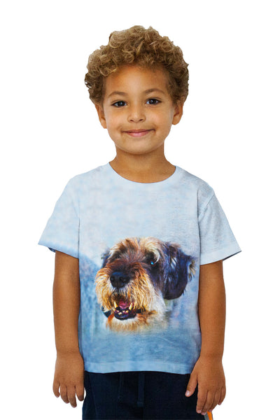 Kids Scruffy Time Dog Kids T-Shirt