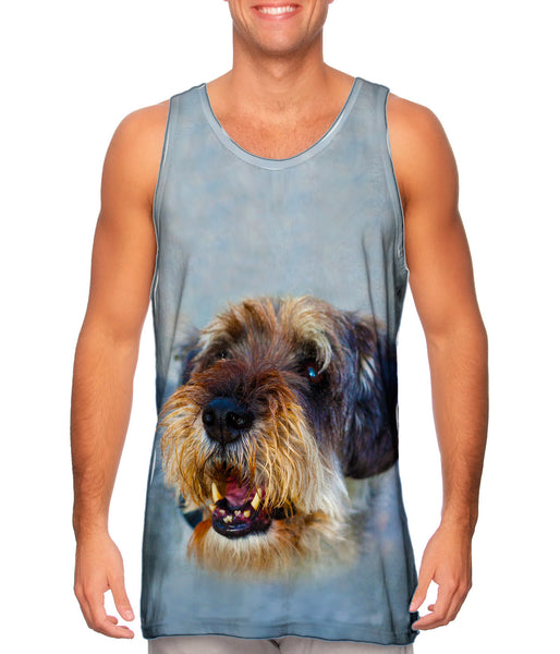 Scruffy Time Dog&nbsp;Mens Tank Top