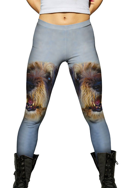 Scruffy Time Dog&nbsp;Womens Leggings