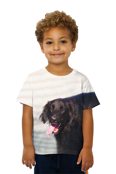 Kids Dog Tired Kids T-Shirt