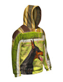 Joyous Doberman Pinscher