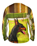 Joyous Doberman Pinscher