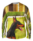 Joyous Doberman Pinscher