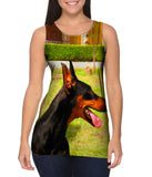 Joyous Doberman Pinscher