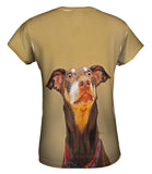 Is That Bacon Golden Doberman Pinscher
