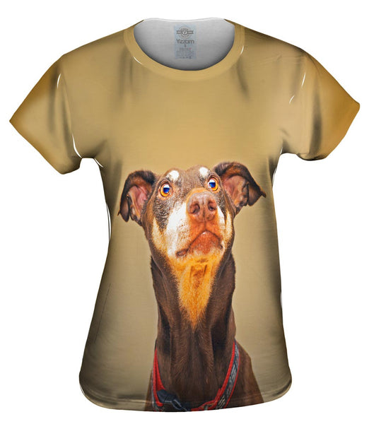 Is That Bacon Golden Doberman Pinscher Womens Top